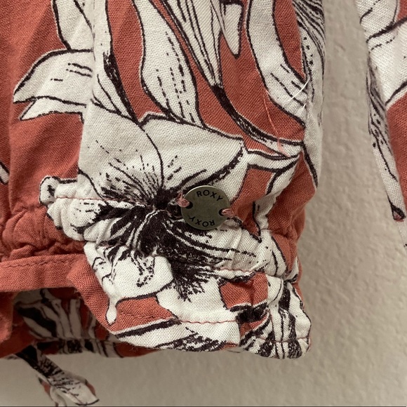 Roxy crop button up blouse - Picture 4 of 6